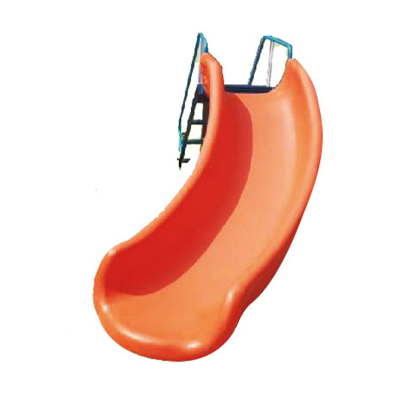 ROTO MOULDED SLIDECURVE SLIDE WITH LADDER