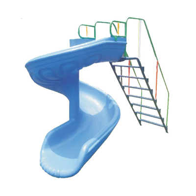 ROTO MOULDED SLIDESPIRAL SLIDE WITH LADDER
