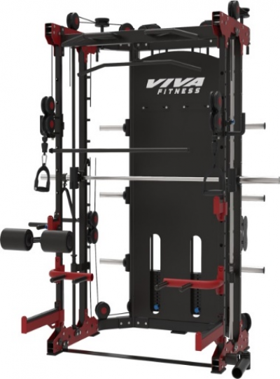 X900 FUNCTIONAL TRAINER CUM SMITH MACHINE VIVA FITNESS