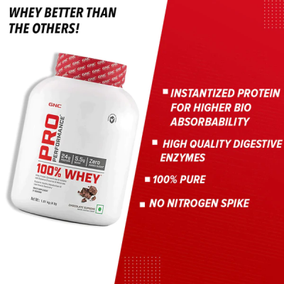 GNC Pro Performance 100% Whey 4 Lbs