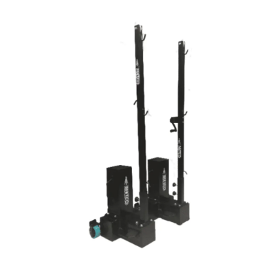 MOVABLE BADMINTON POST (80 KG EACH SIDE) PER PAIR