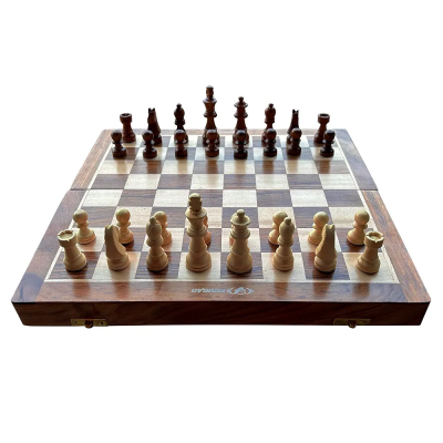 Wooden Magnetic Chess Set
