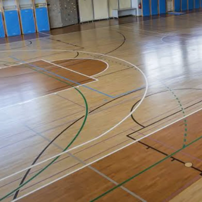 MULTIPURPOSE SPORTS FLOORING: 6.5 MM THICKNESS
