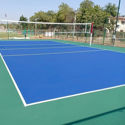 VOLLEYBALL COURT- PP INTERLOCKING FLOORING