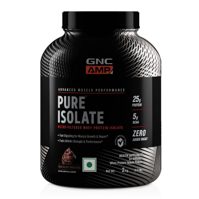 GNC Amp Pure Isolate Whey Protein 4.4 Lbs