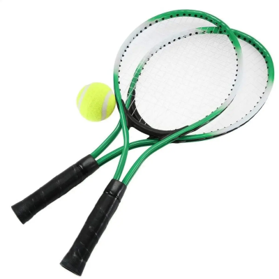 tennis racket & ball