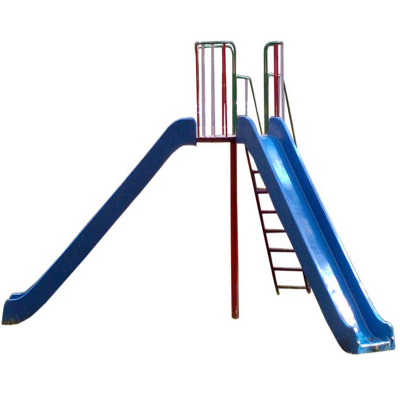 FRP DOUBLE SLIDE 5 FT. HEIGHT WITH PLATFORM