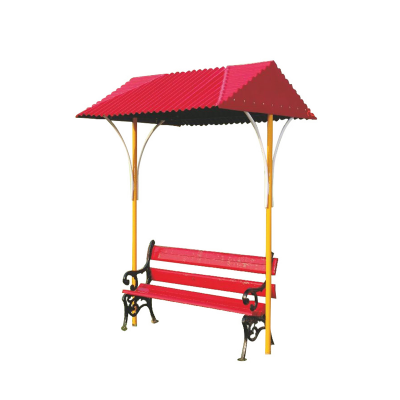 GARDEN BENCH WITH SHADE - 1 (A)