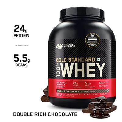 OPTIMUM NUTRITION (ON) GOLD STANDARD 100% WHEY PROTEIN POWDER PRIMARY SOURCE ISOLATE