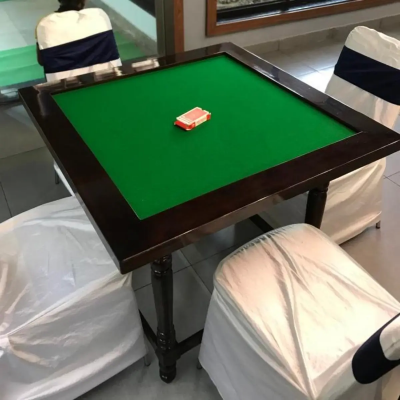 WOODEN CARDS TABLE ( SMALL)