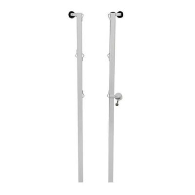 BADMINTON FIXED POST 46 MM SQ PIPE
