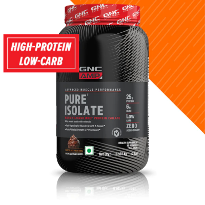 GNC Amp Pure Isolate Whey Protein 2 Lbs