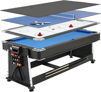 AIR HOCKEY CUM TABLE TENNIS TABLE (2 IN 1)