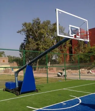 BASKETBALL POST SET ECONOMY FIXED MOVEABLE 6