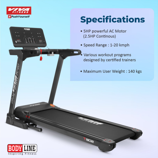 T902 MOTORISED TREADMILL