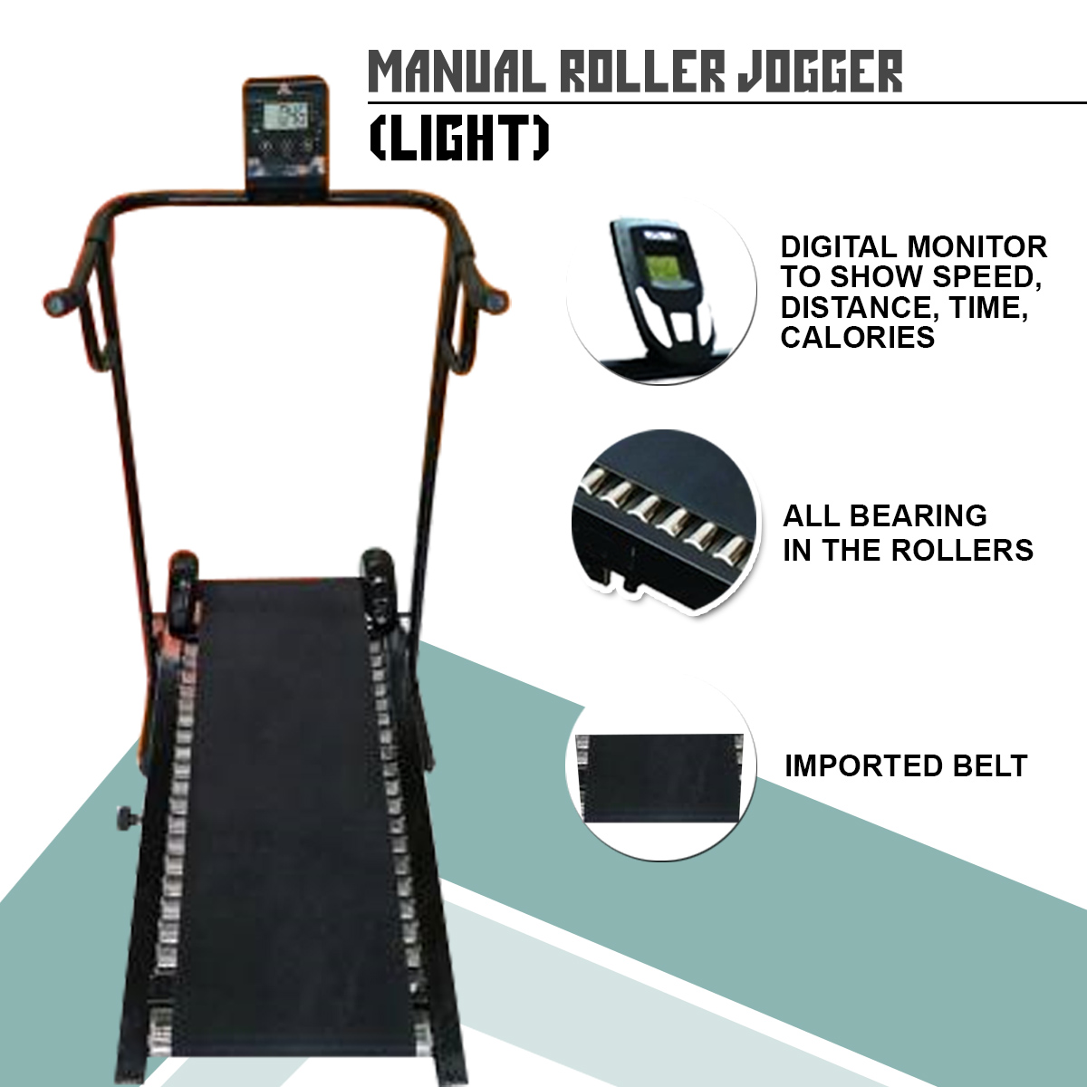 Roller hotsell jogging machine