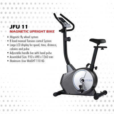 CALIFORNIA/JORDAN FITNESS JFU 11 HOME USE MAGNETIC UPRIGHT BIKE