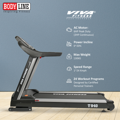 VIVA FITNESS T 940 MOTORISED TREADMILL