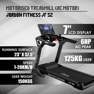 CALIFORNIA FITNESS JF 52 LIGHT COMMERCIAL TREADMILL