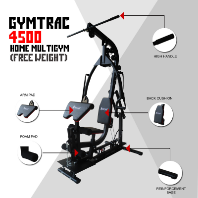 GYMTRAC 4500 HOME MULTI GYM FREE WEIGHT
