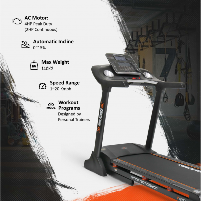 VIVA FITNESS T 910 MOTORISED TREADMILL