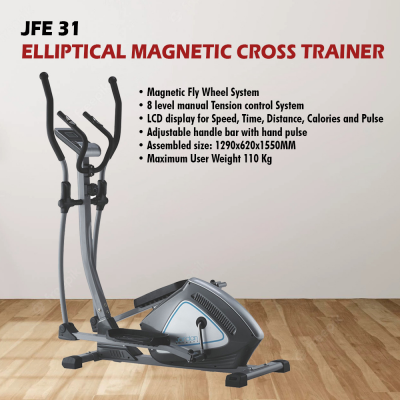 CALIFORNIA FITNESS JFE 31 MAGNETIC ELLIPTICAL CROSS TRAINER
