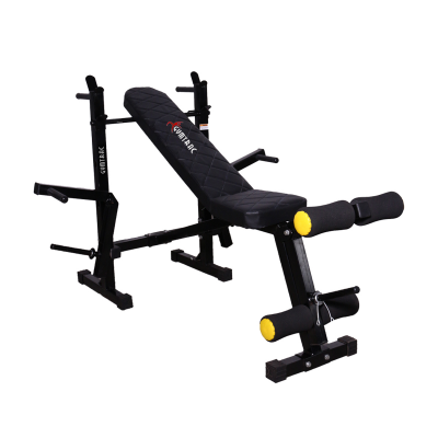 GYMTRAC WB 2013 ADJUSTABLE BENCH WITH LEG EXTENSION AND PEC FLY 8 IN 1