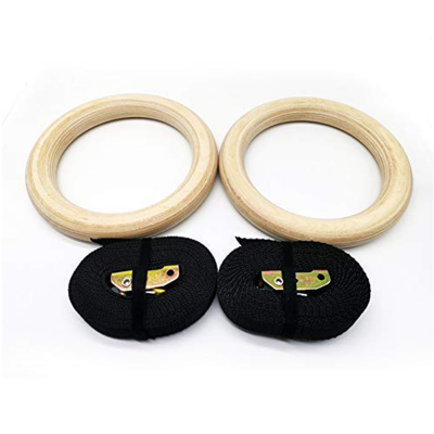 WOODEN GYMNASTIC RING