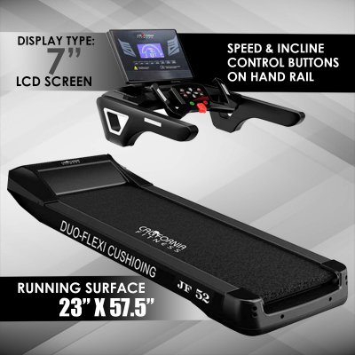 CALIFORNIA FITNESS JF 52 LIGHT COMMERCIAL TREADMILL