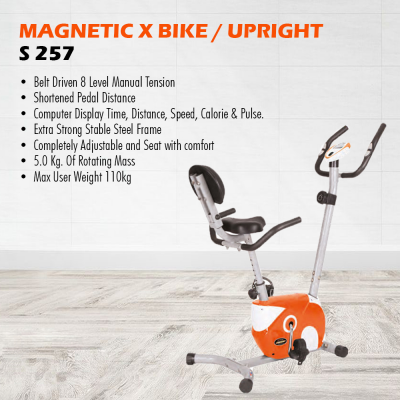 FITKING S 257 MAGNETIC X BIKE / UPRIGHT BIKE