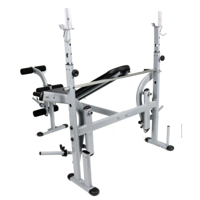 VIVA FITNESS VX 3500 OLYMPIC WEIGHT BENCH WITH LEG CURL & LEG EXTENSION