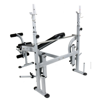 VIVA FITNESS VX-3500 OLYMPIC WEIGHT BENCH WITH LEG CURL & LEG EXTENSION