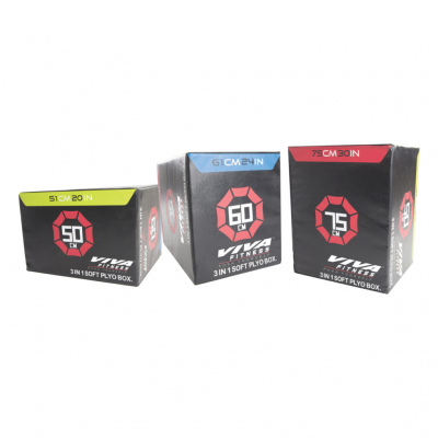 3 IN 1 SOFT PLYO BOX - VIVA FITNESS