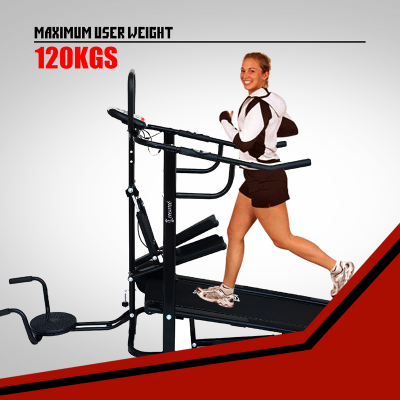 GYMTRAC/COCKATOO MANUAL MULTIFUNCTIONAL TREADMILL (4 IN ONE) 