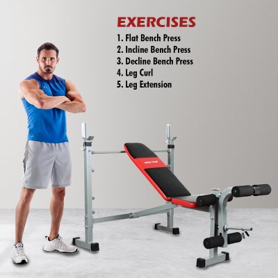 GYMTRAC EZ 550 MULTI WEIGHT BENCH