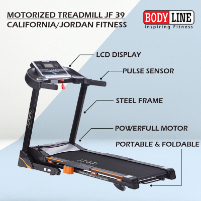 CALIFORNIA/JORDAN FITNESS JF 39 MOTORISED TREADMILL