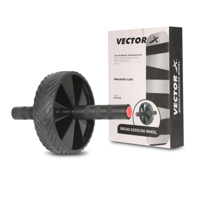BROAD EXERCISE WHEEL BLK