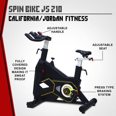 CALIFORNIA/JORDAN FITNESS JF 210 SPIN BIKE