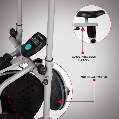 GYMTRAC KH 610T ORBITRAC WITH TWISTER