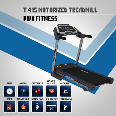 VIVA FITNESS T 415 MOTORISED TREADMILL