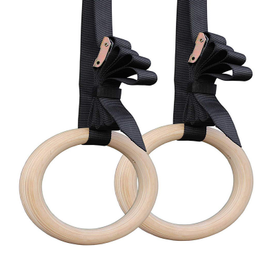 WOODEN GYMNASTIC RING