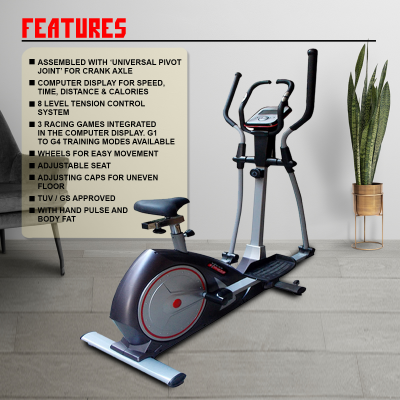 VIVA FITNESS KH 265 MAGNETIC ELLIPTICAL TRAINER