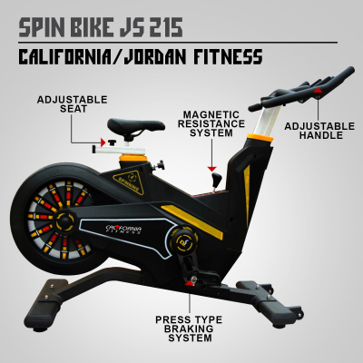 CALIFORNIA/JORDAN FITNESS JF 215 COMMERCIAL GROUP BIKE