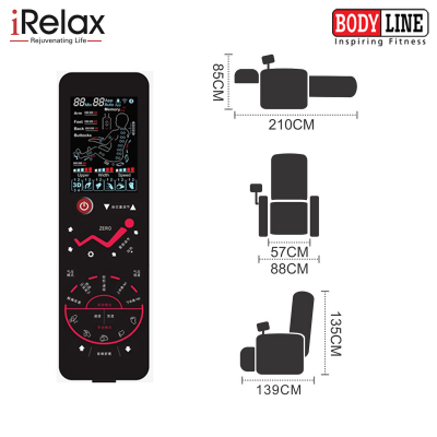 IRELAX SL- A389 MASSAGE CHAIR