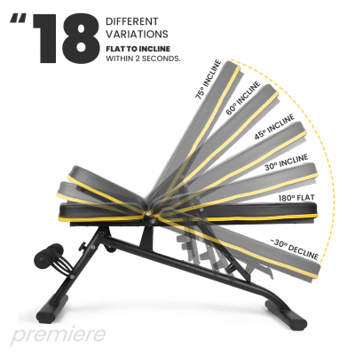 CUBE CLUB ADJUSTABLE BENCH PREMIERE