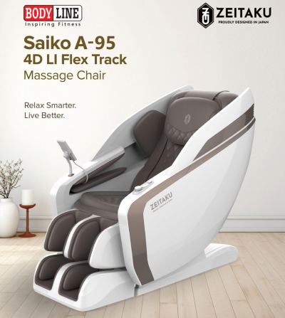 SAIKO A95 4D LI FLEX TRACK MASSAGE CHAIR