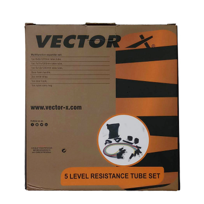 5 LEVEL RESISTANCE TUBE SET VECTOR-X