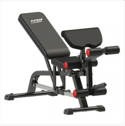 VIVA FITNESS X100 FID BENCH WITH PREACHER CURL