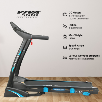 VIVA FITNESS T 145 MOTORISED TREADMILL