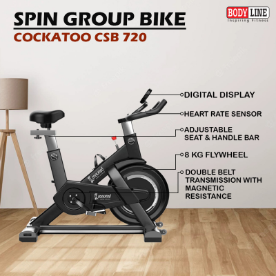 SPIN GROUP BIKE COCKATOO CSB 720